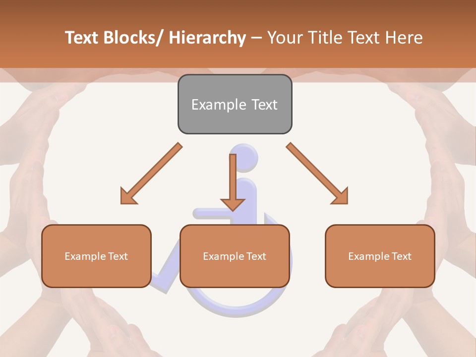 Holding Construct Home PowerPoint Template