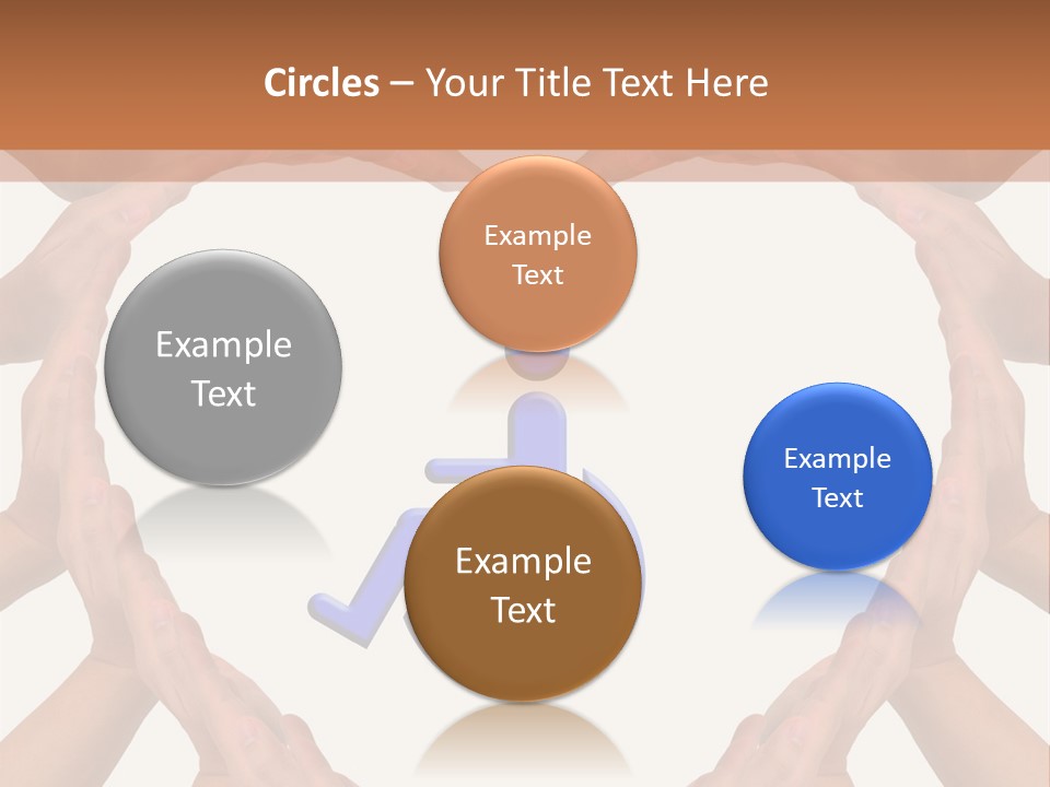Holding Construct Home PowerPoint Template