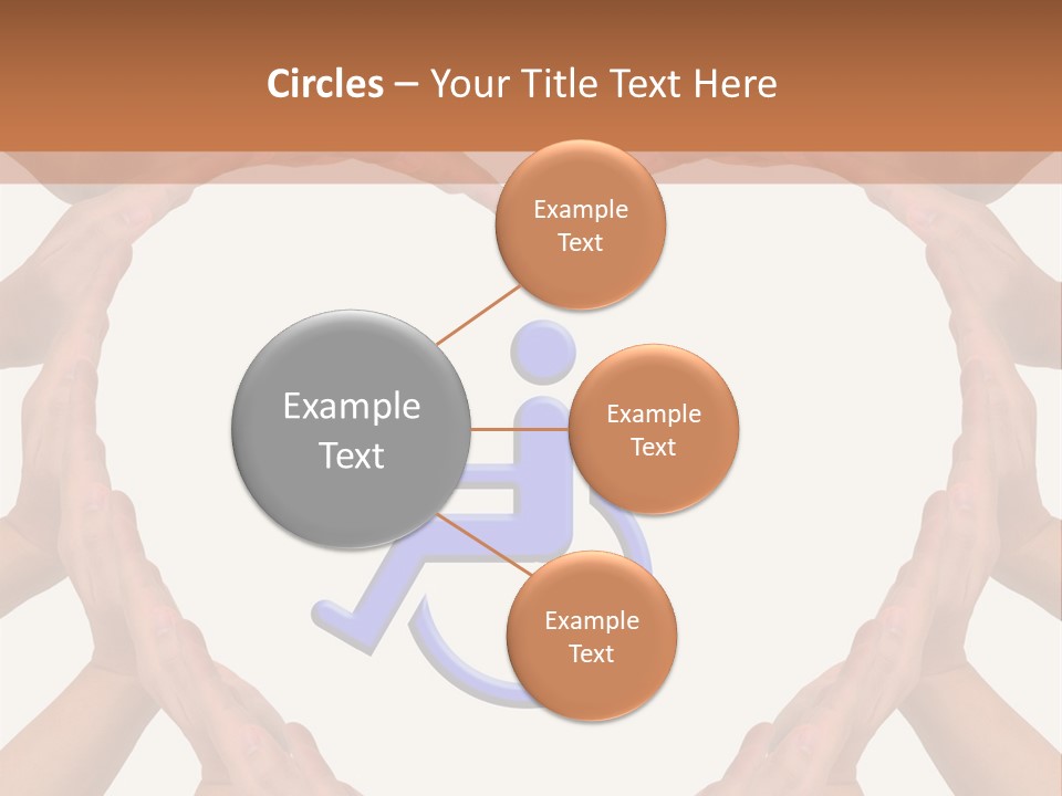 Holding Construct Home PowerPoint Template
