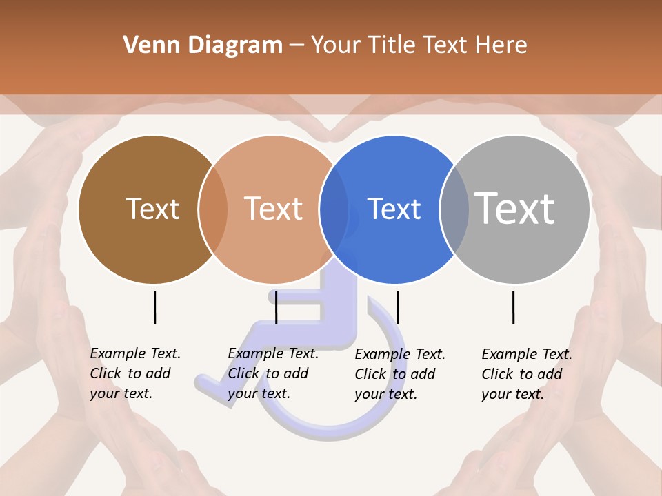 Holding Construct Home PowerPoint Template