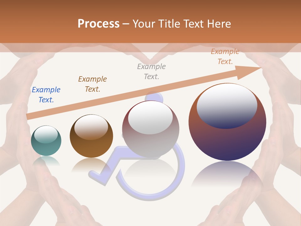 Holding Construct Home PowerPoint Template