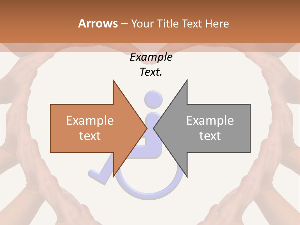 Holding Construct Home PowerPoint Template