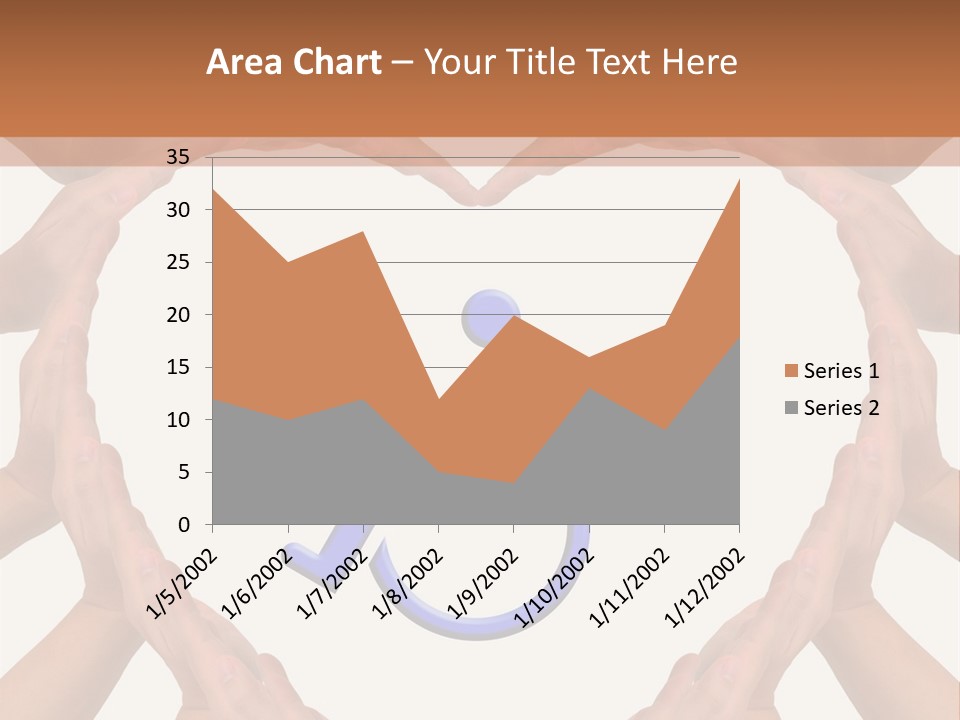 Holding Construct Home PowerPoint Template