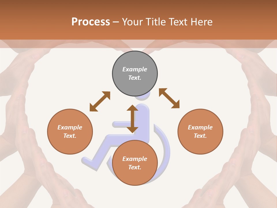 Holding Construct Home PowerPoint Template