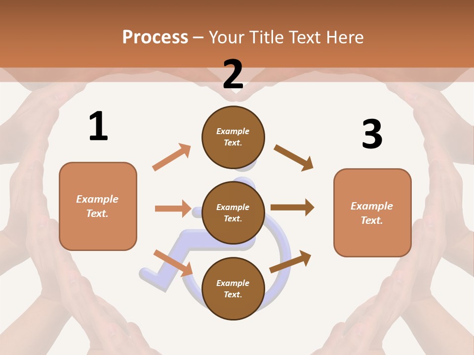Holding Construct Home PowerPoint Template