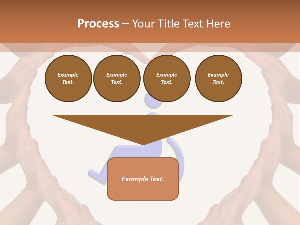 Holding Construct Home PowerPoint Template