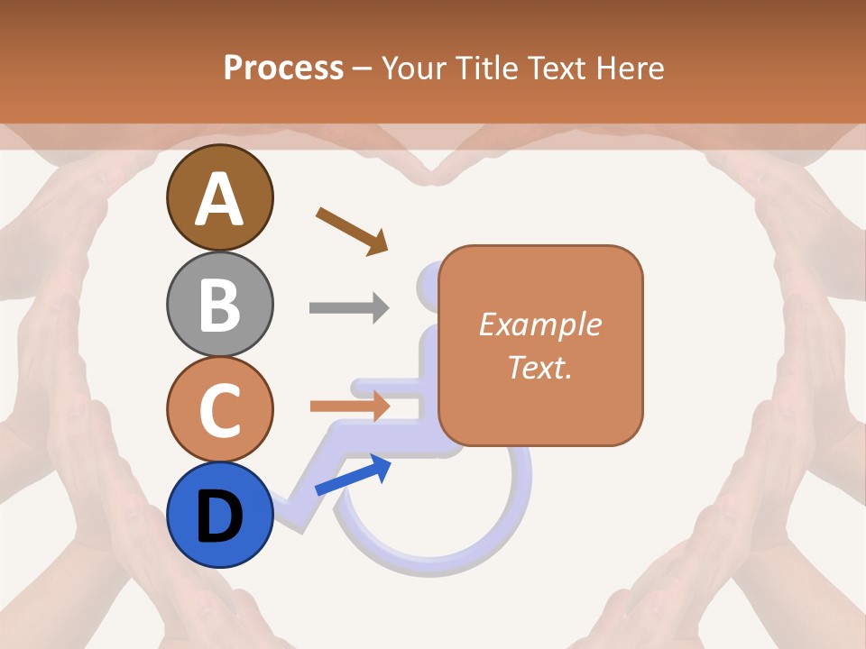 Holding Construct Home PowerPoint Template