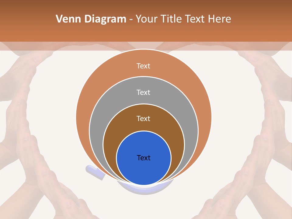 Holding Construct Home PowerPoint Template