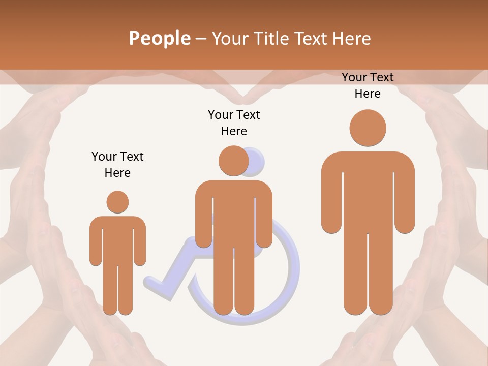 Holding Construct Home PowerPoint Template