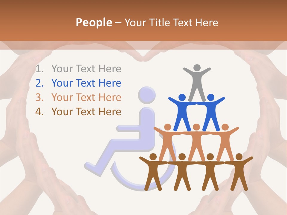Holding Construct Home PowerPoint Template