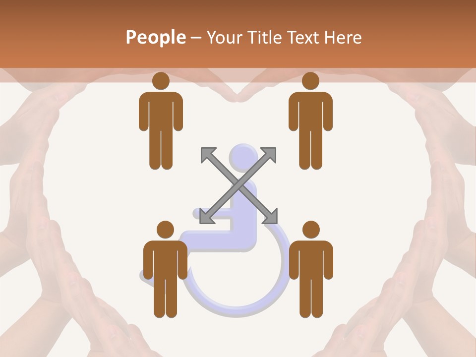 Holding Construct Home PowerPoint Template