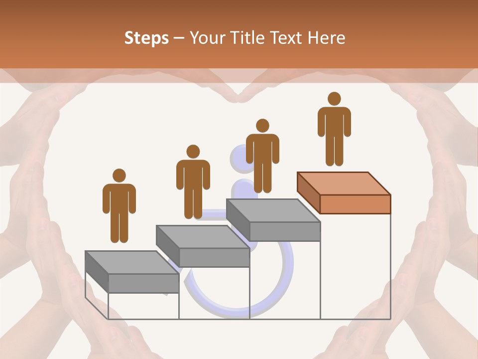 Holding Construct Home PowerPoint Template