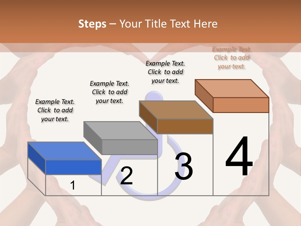 Holding Construct Home PowerPoint Template
