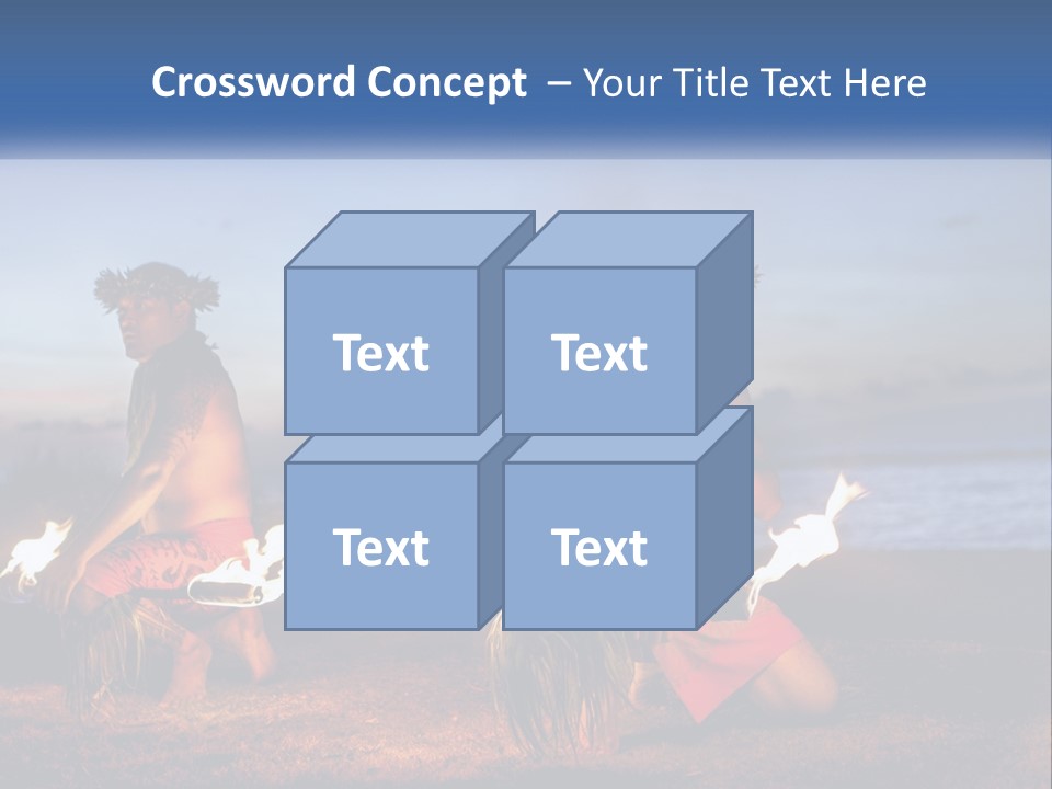 Lawn Business Sky PowerPoint Template
