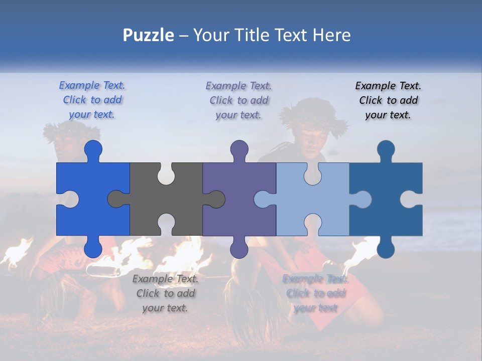 Lawn Business Sky PowerPoint Template