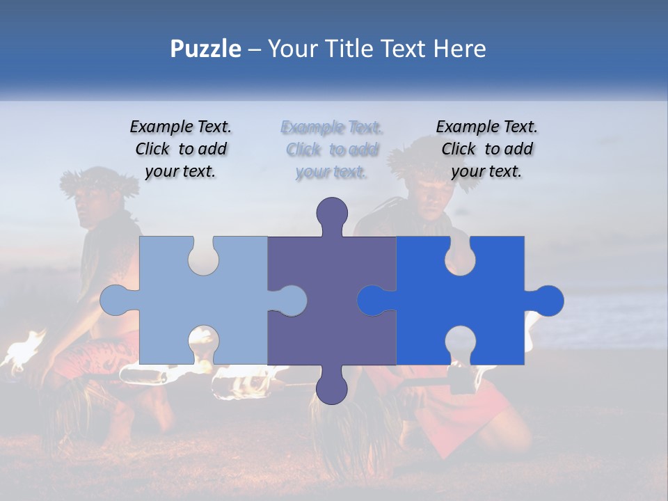 Lawn Business Sky PowerPoint Template