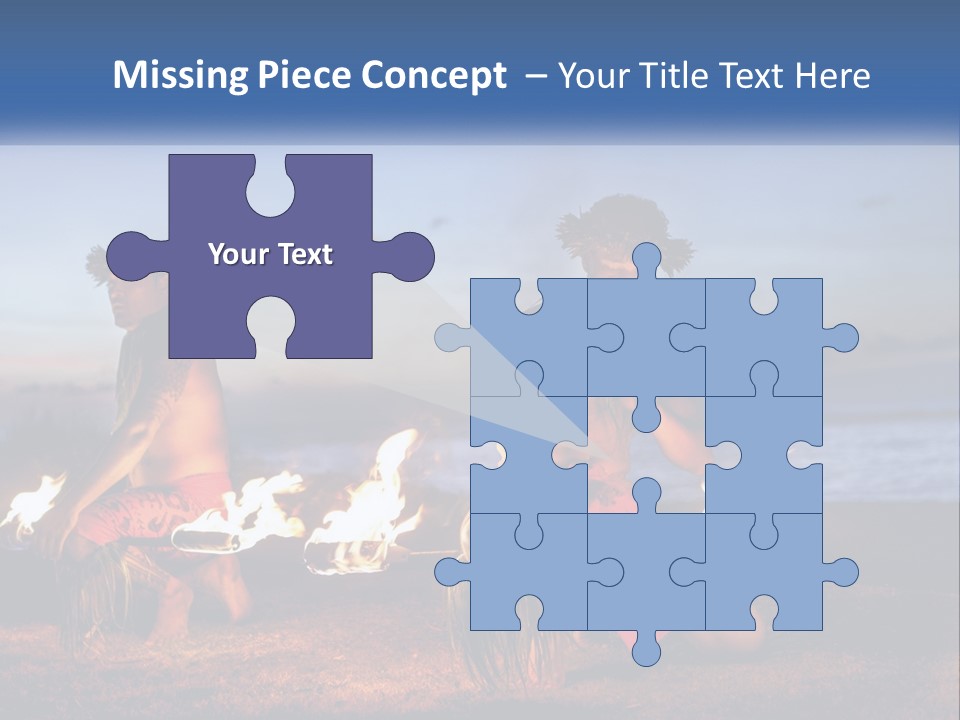 Lawn Business Sky PowerPoint Template