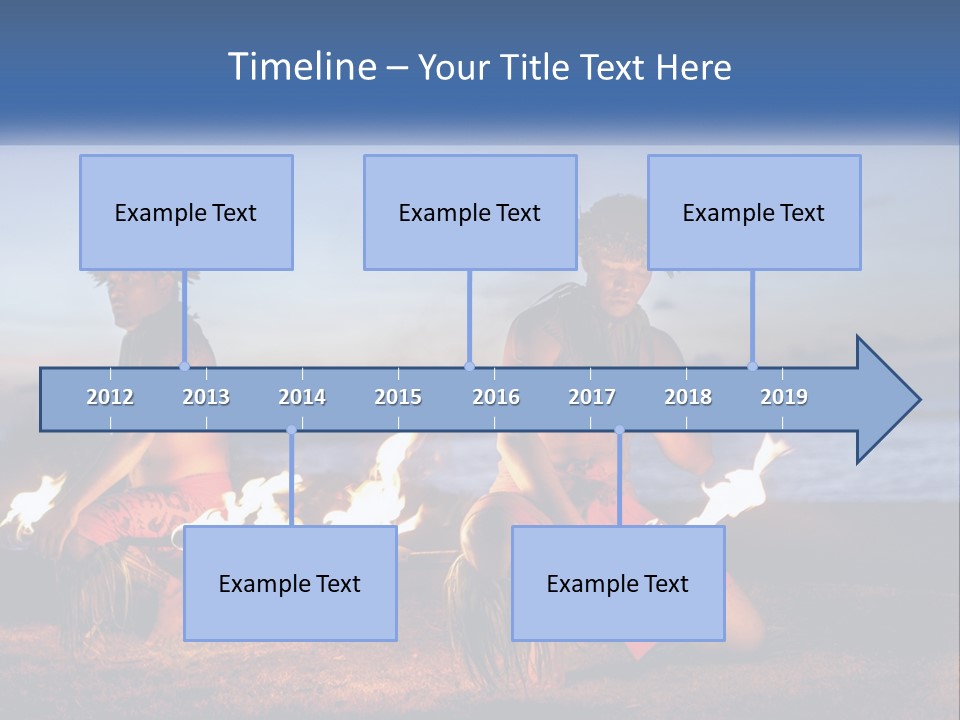 Lawn Business Sky PowerPoint Template