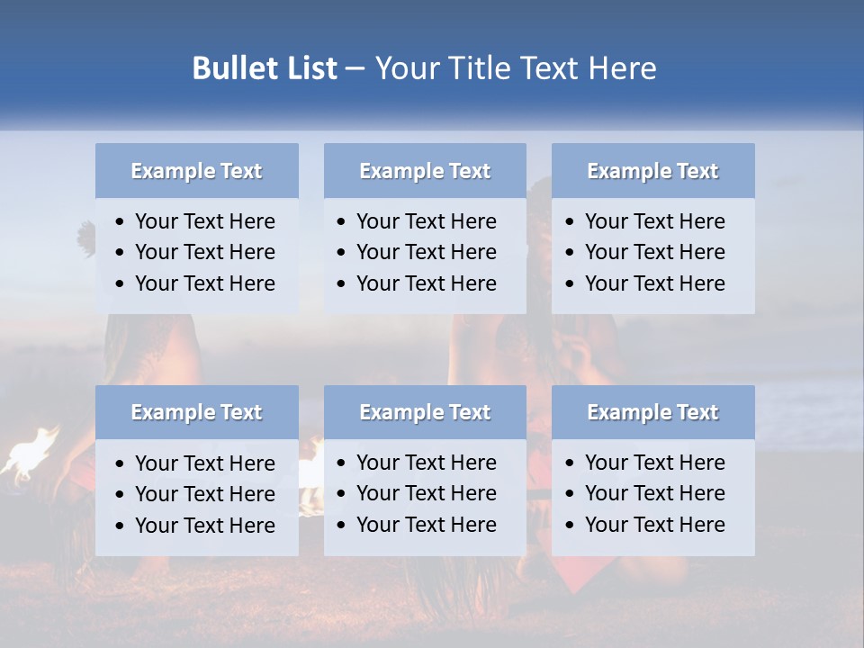 Lawn Business Sky PowerPoint Template