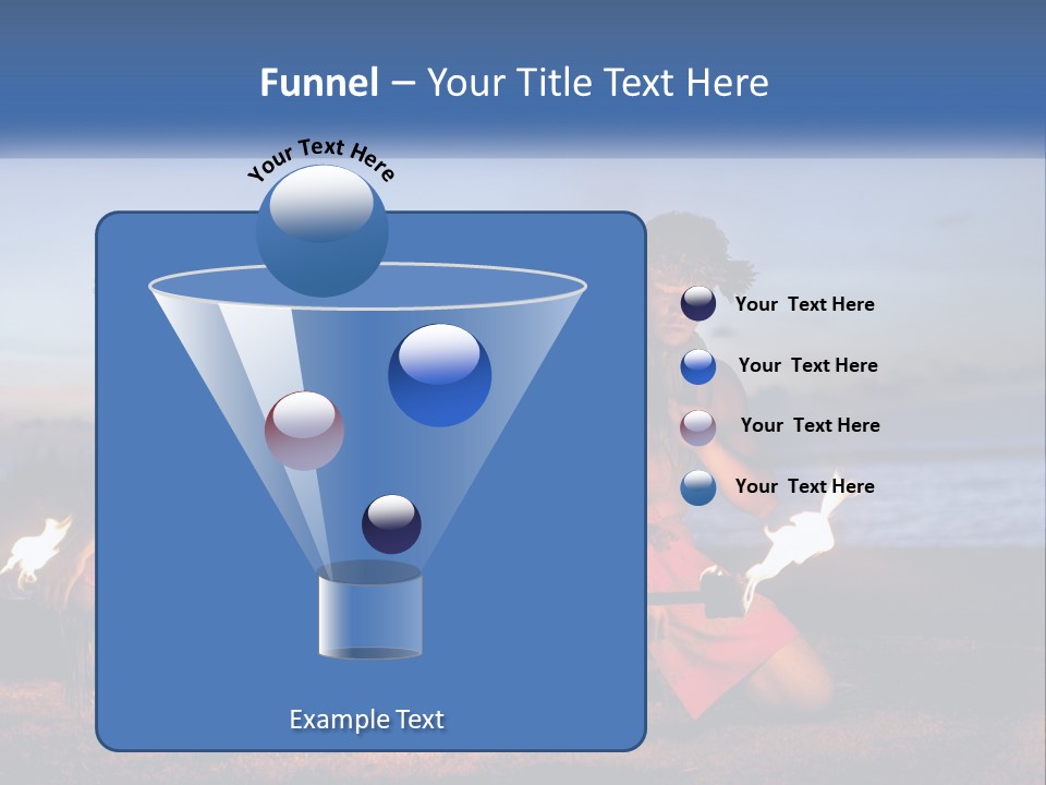Lawn Business Sky PowerPoint Template