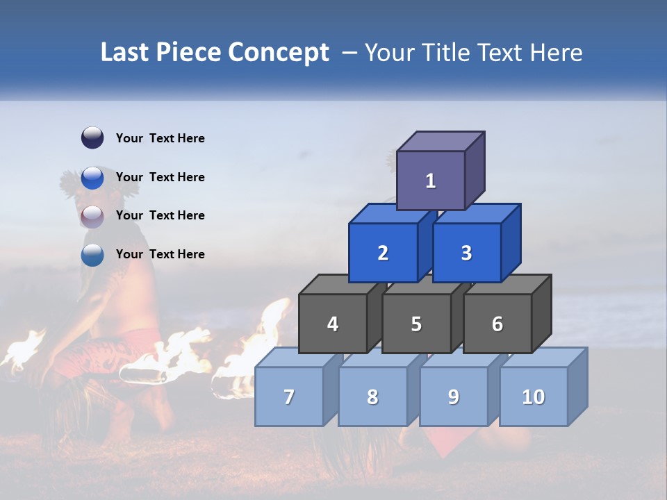 Lawn Business Sky PowerPoint Template