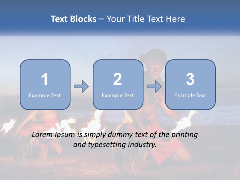 Lawn Business Sky PowerPoint Template
