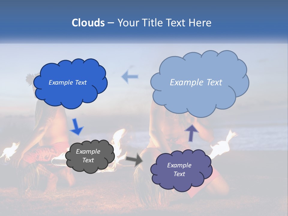 Lawn Business Sky PowerPoint Template