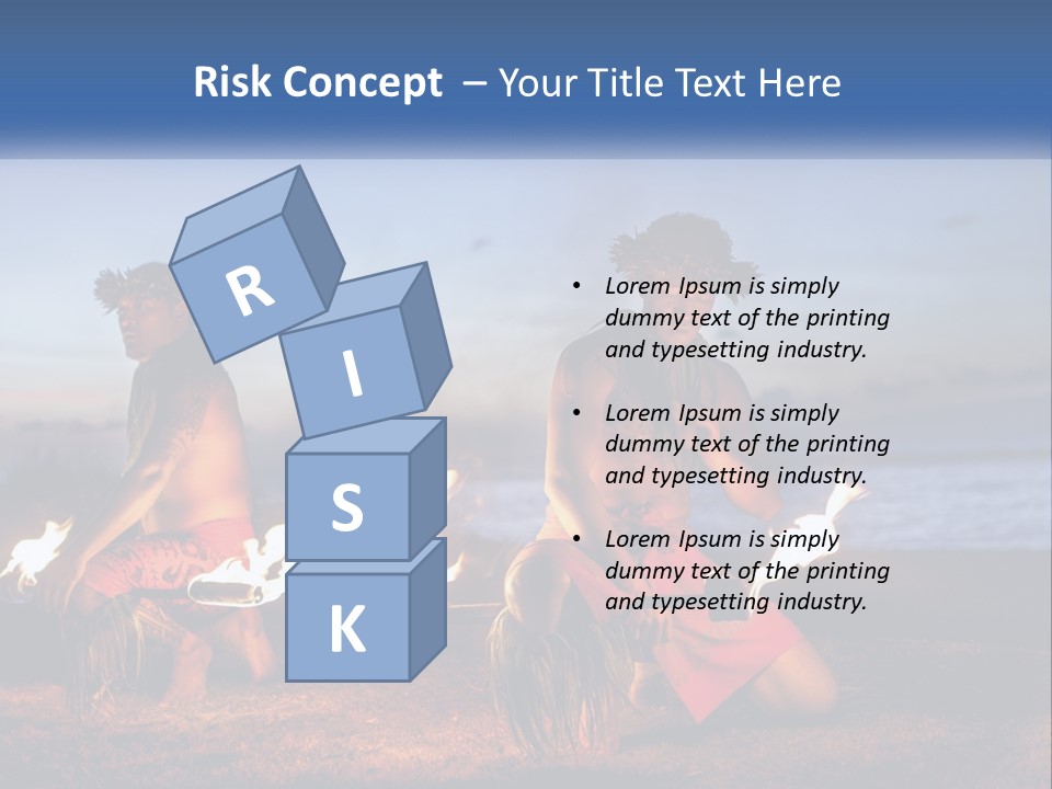 Lawn Business Sky PowerPoint Template