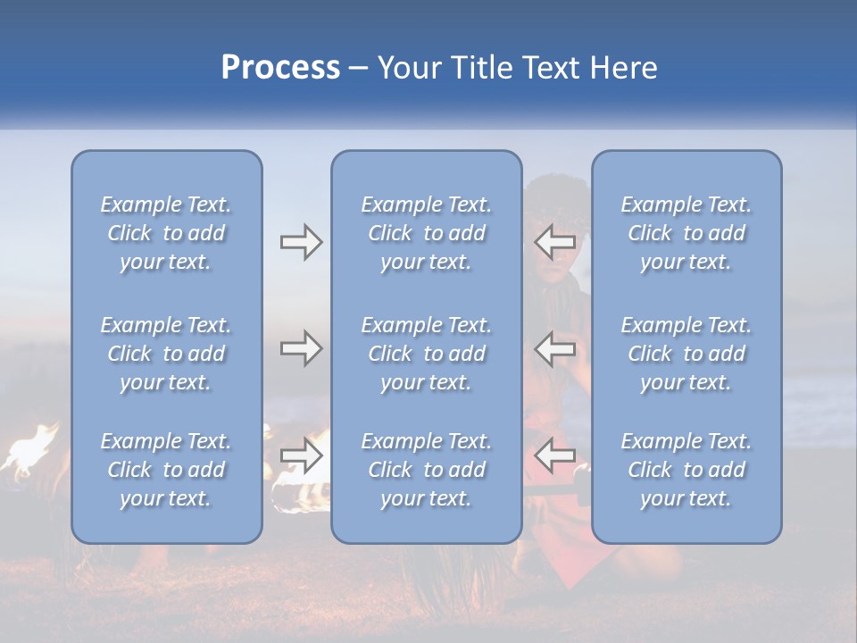 Lawn Business Sky PowerPoint Template