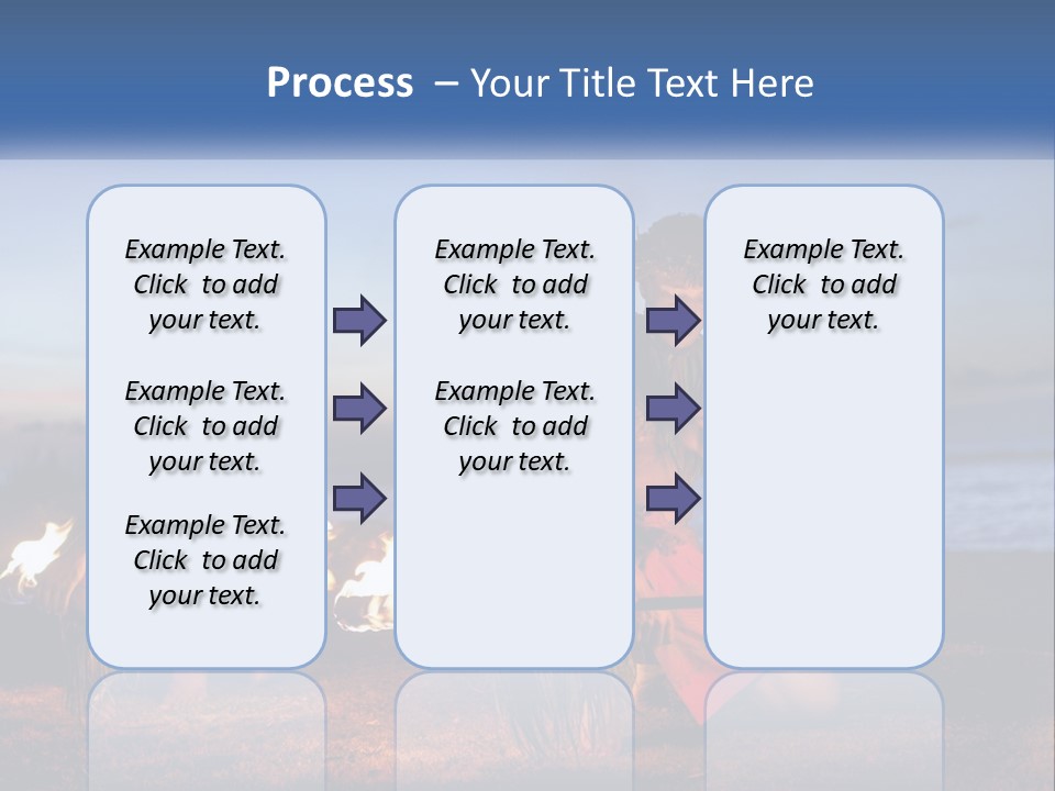 Lawn Business Sky PowerPoint Template