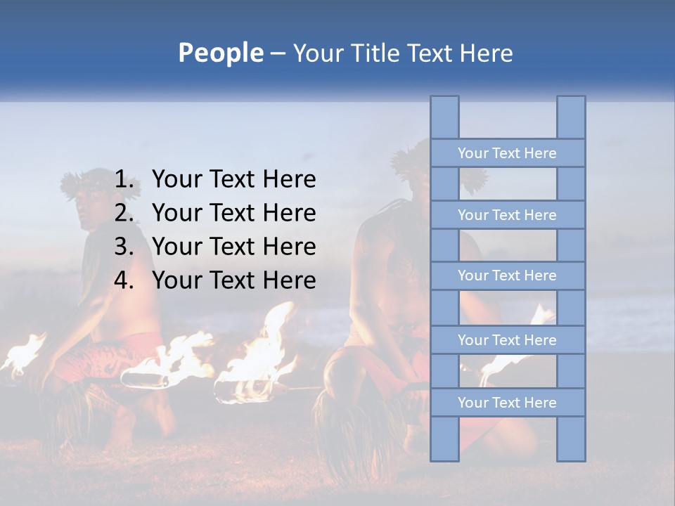 Lawn Business Sky PowerPoint Template