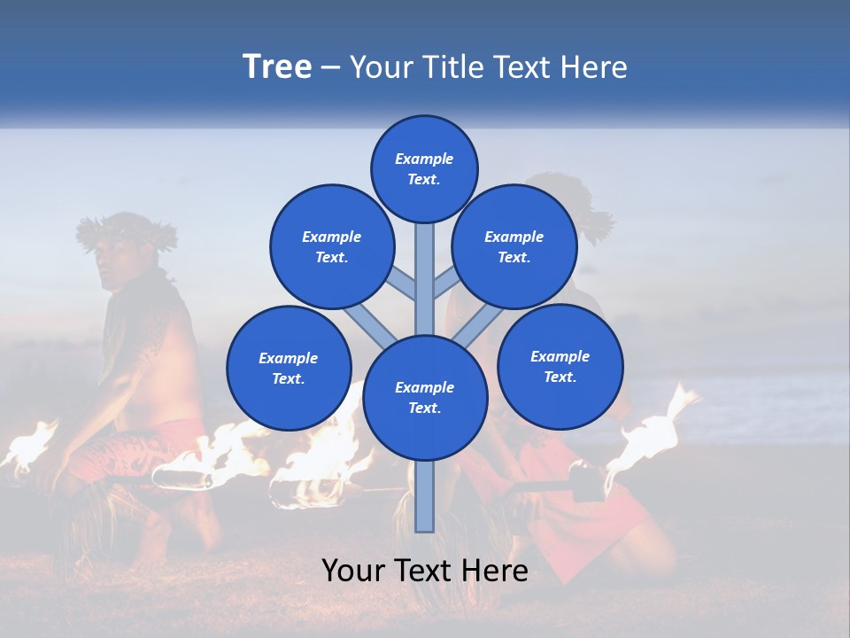 Lawn Business Sky PowerPoint Template