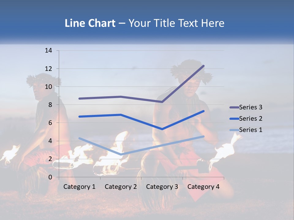 Lawn Business Sky PowerPoint Template