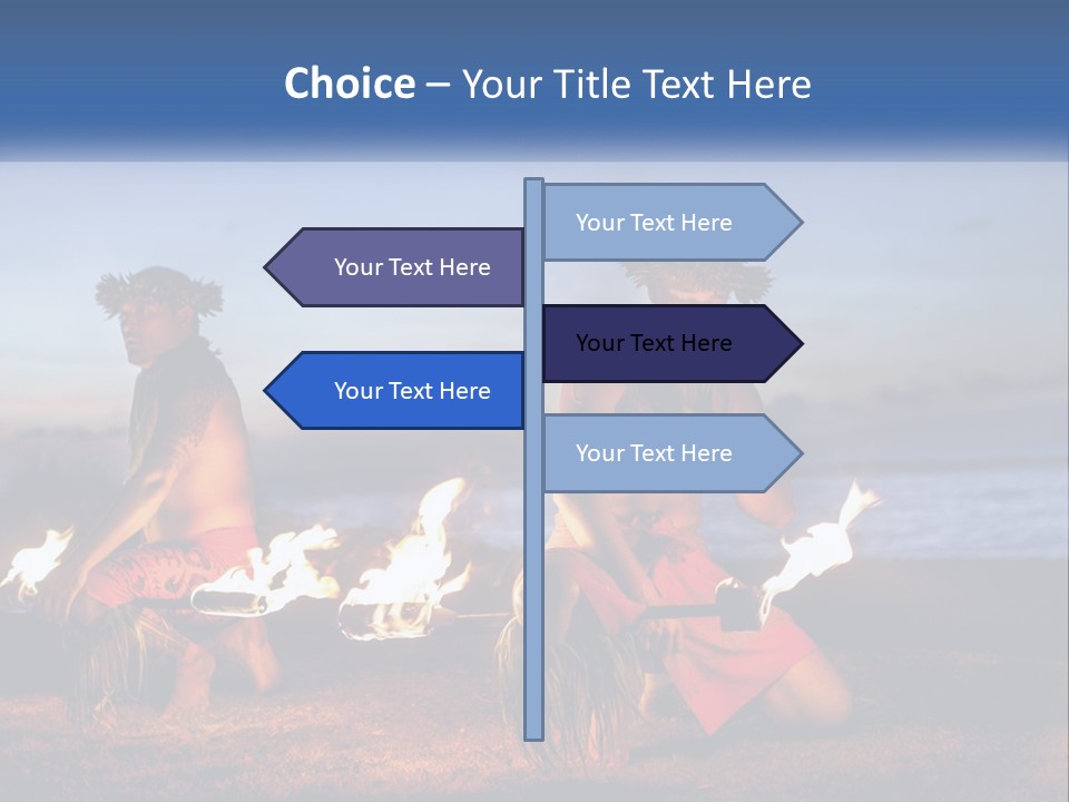 Lawn Business Sky PowerPoint Template