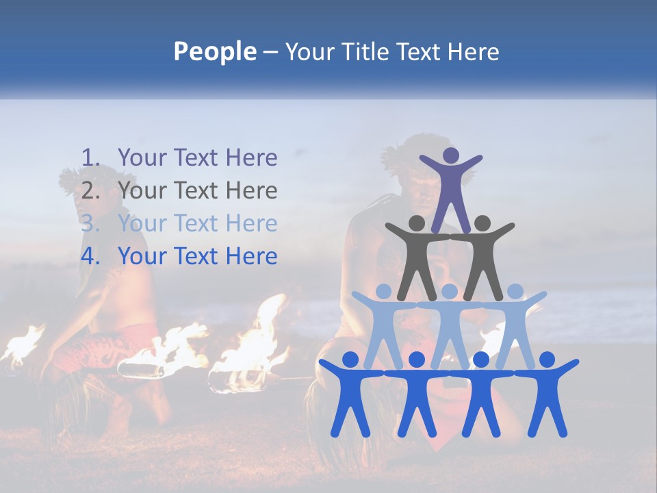 Lawn Business Sky PowerPoint Template