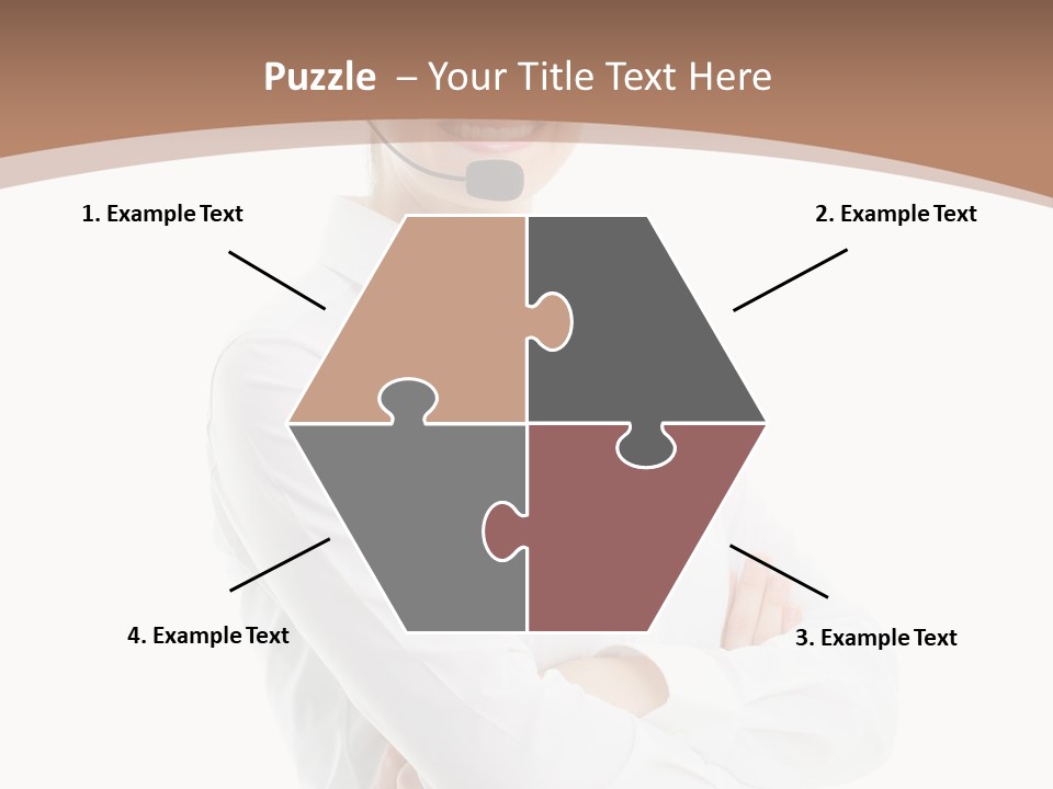 Blue Sky Business Leaf PowerPoint Template