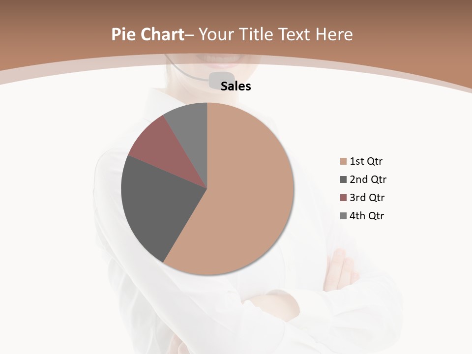 Blue Sky Business Leaf PowerPoint Template