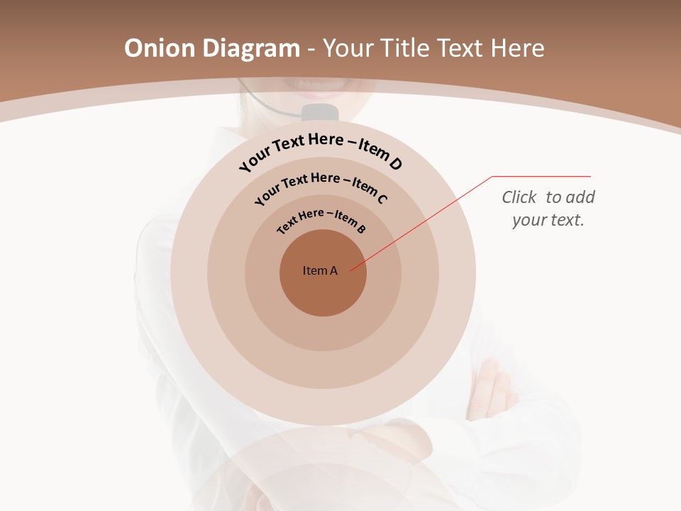 Blue Sky Business Leaf PowerPoint Template