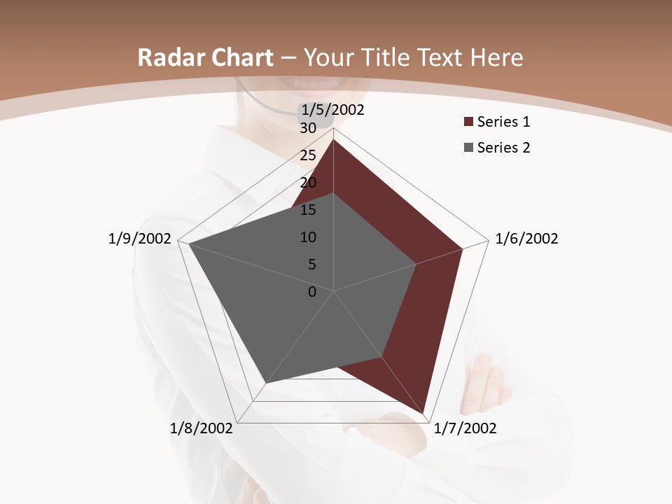 Blue Sky Business Leaf PowerPoint Template
