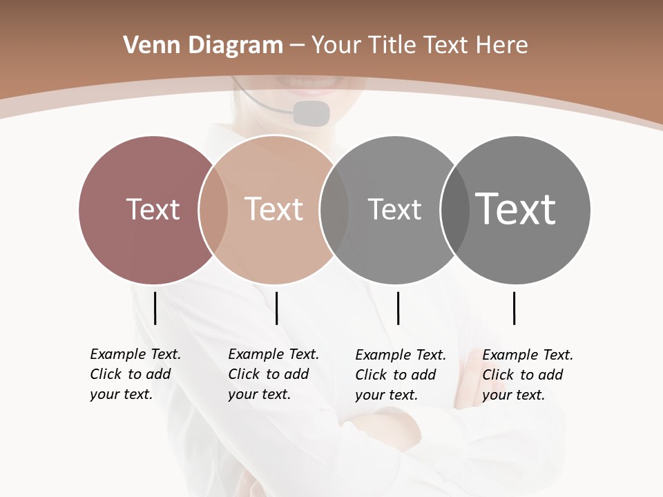 Blue Sky Business Leaf PowerPoint Template