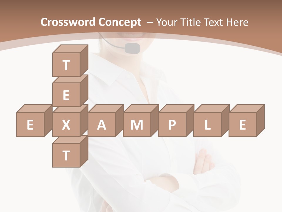 Blue Sky Business Leaf PowerPoint Template