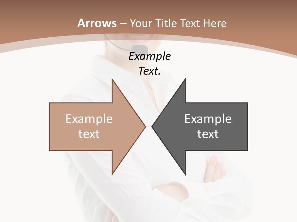 Blue Sky Business Leaf PowerPoint Template