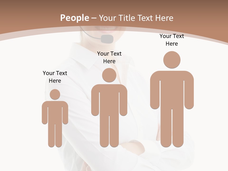 Blue Sky Business Leaf PowerPoint Template