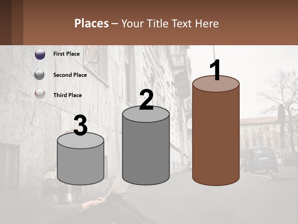 Construct Lawn Architecture PowerPoint Template