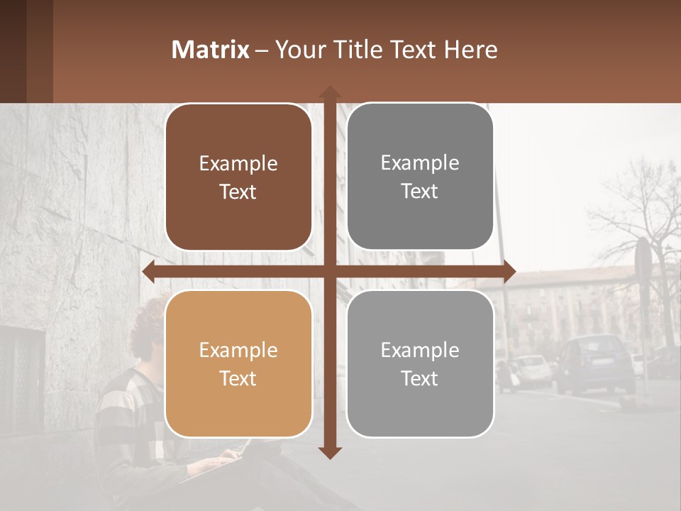 Construct Lawn Architecture PowerPoint Template