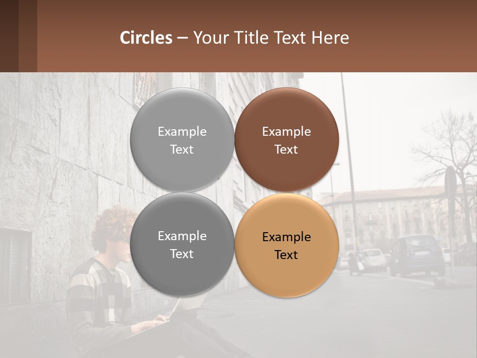 Construct Lawn Architecture PowerPoint Template