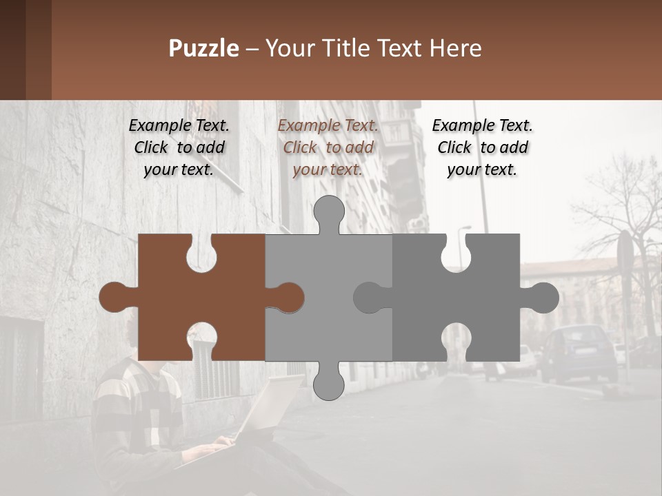 Construct Lawn Architecture PowerPoint Template