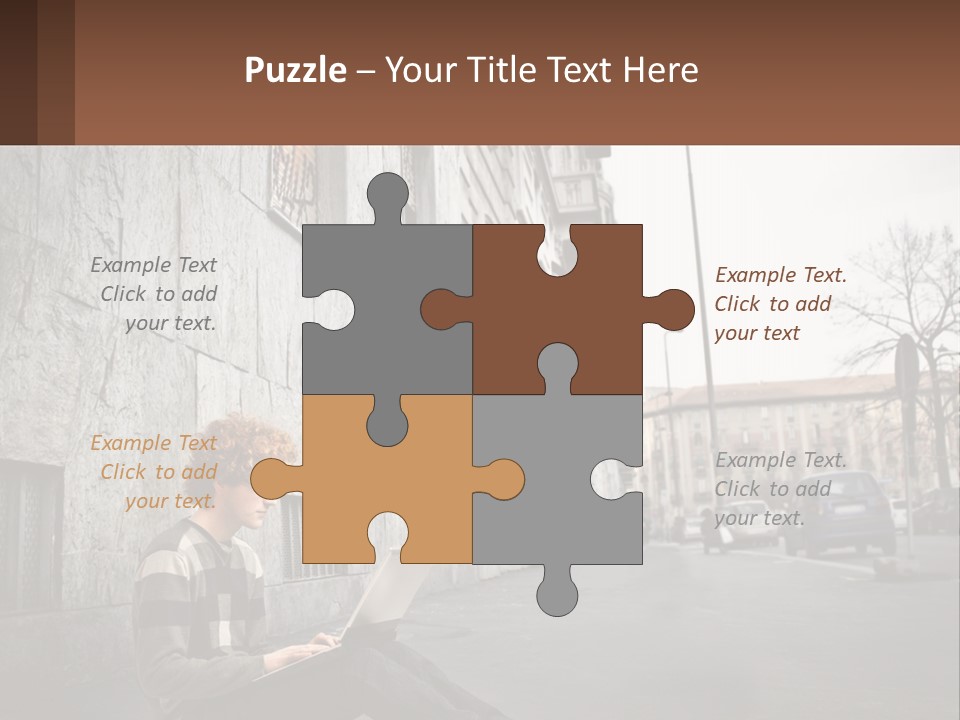 Construct Lawn Architecture PowerPoint Template