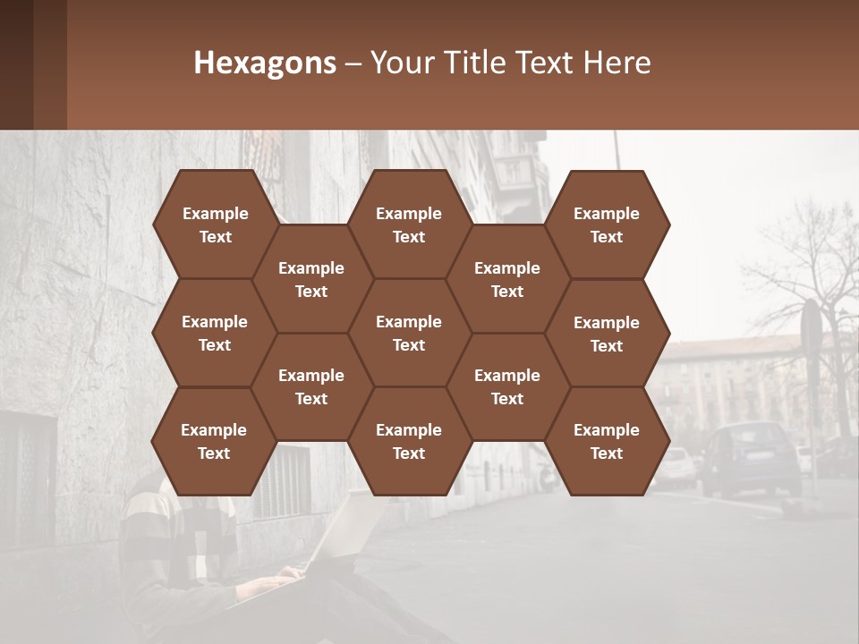 Construct Lawn Architecture PowerPoint Template
