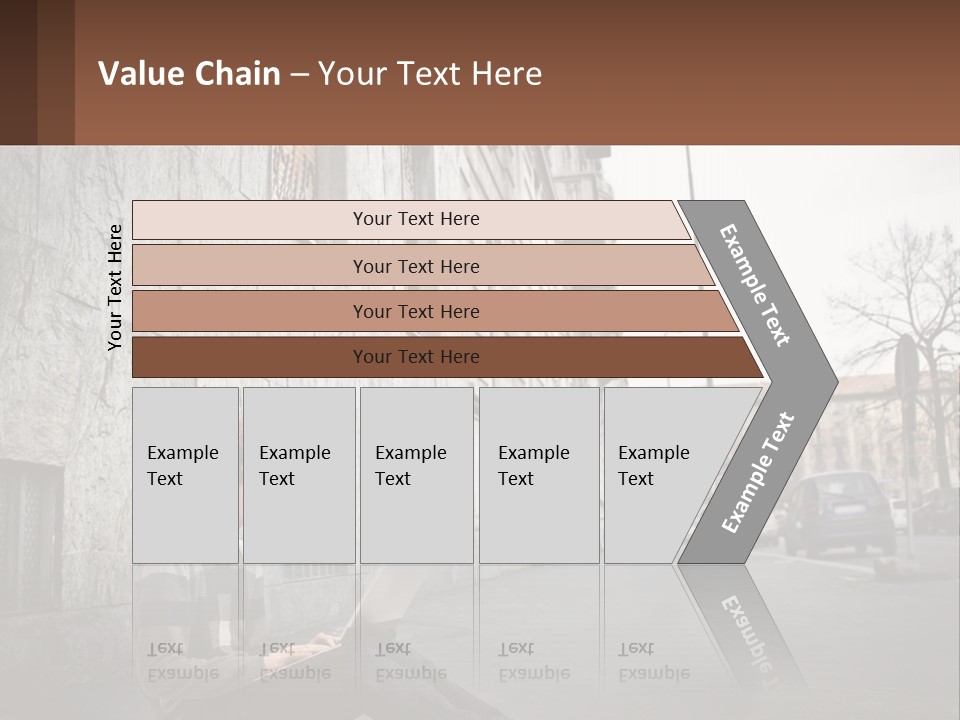 Construct Lawn Architecture PowerPoint Template